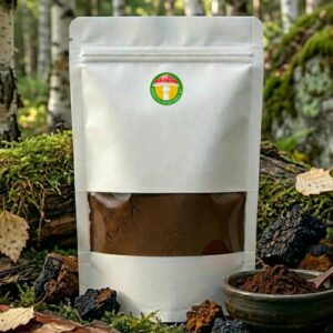 Chaga kask pulber (Chaga) - (50 gr.)